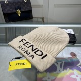Fendi New Fashion Letter Logo Cashmere Knit Hat