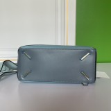 Loewe New Classic MINI PUZZLE Handbag Crossbody Blue Bag