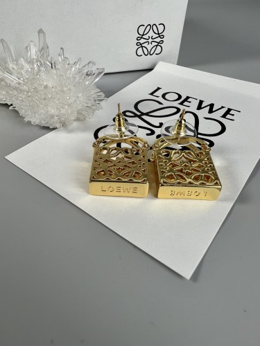 Loewe Classic Fashion New Bags Logo Retro Earrings