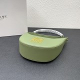 Loewe New Handbag H02072 Embroidered Underarm Green Bag Size: 34*27*9cm