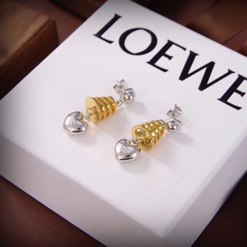 Loewe Classic Fashion New Love Logo Earrings
