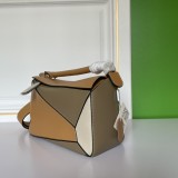 Loewe New Classic MINI PUZZLE Handbag Crossbody Orange Bag 