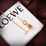 Loewe Classic Fashion New Simplicity Long Necklace
