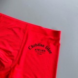 Dior Fashion New Men's Breathable Red Cotton Underwear