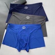 Gucci Men's Casual Fashion New Breathable Underwear 3 Pieces/Box