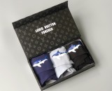 Louis Vuitton Classic New Breathable Sharks Print Men's Underwear