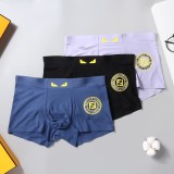 Fendi Classic Fashion New Breathable Men's FF Logo Underwear