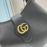 Gucci New Fashion Moon Handbag Shoulder Black Bag Sizes:47×43×3cm
