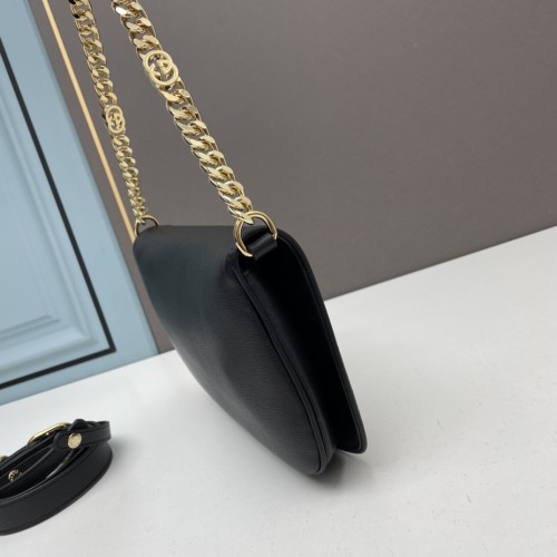 Gucci New Classic Blondie 698643 Mini Handbag Black Bag Sizes:26×17×5cm