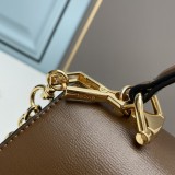 Gucci New Fashion 702049 Horsebit Handbag Brown Bag Size:28.5x21x11.5CM