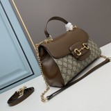 Gucci New Fashion 702049 Horsebit Handbag 1955 Bag Size:28.5x21x11.5CM