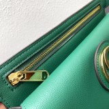 Gucci New Fashion Blondie Breast Bag Mini Crossbody Green Bag Size: 24x4x5cm