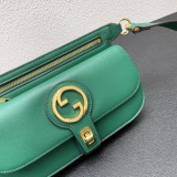 Gucci New Fashion Blondie Breast Bag Mini Crossbody Green Bag Size: 24x4x5cm