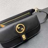 Gucci New Fashion Blondie Breast Bag Mini Crossbody Black Bag Size: 24x4x5cm