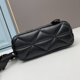 Prada New Fashion Handbag 1BD863 Shoulder Crossbody Rhombus Bag Sizes: 28x20x12CM