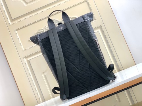 Louis Vuitton Classic Roll Top Monogram Print Backpack Bag Sizes:29x42x15cm