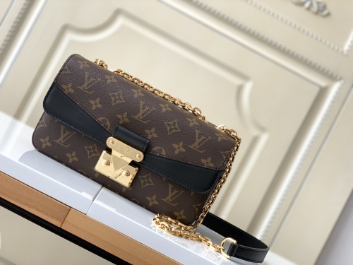 Louis Vuitton Classic New Fashion Women's Marceau Chain Crossbody Bag Sizes: 24.5x15x6.5cm