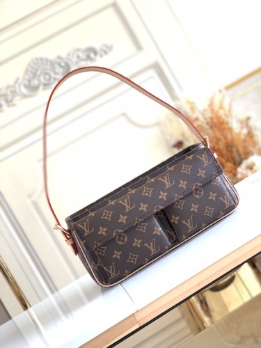 Louis Vuitton Classic New Fabshion Women's M51164 Handbag Armpit Bag Sizes: 30x11x13cm