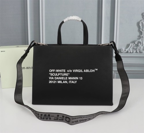 Off-White New Large Letters Print Handbag Shoulder Crossbody Bag Sizes:34x25x15cm