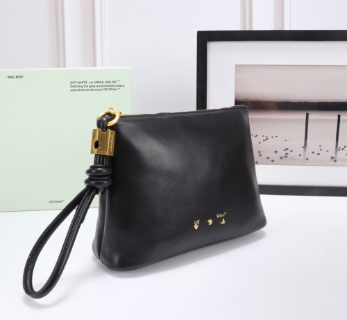 Off-White Classic Fashion New 8879 Black Handbag Sizes:17x14x7cm