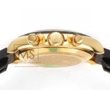 ROLEX Men's Luxury MS Trithong Diamonds Masterpiece Rear Customized Version Gold Watch