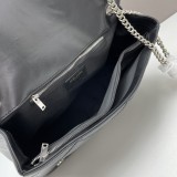 Yves Saint Laurent New Fashion Rhombus Print Crossbody Bag Sizes:34x28CM