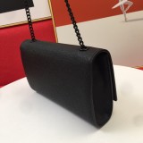 Yves Saint Laurent New Fashion Black Logo S03613 Crossbody Bag Sizes:24x14.5x5.5CM