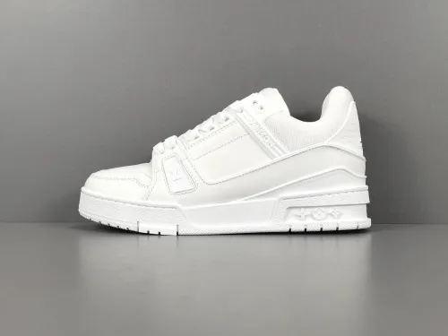 Louis Vuitton Trainer Unisex Fashion Sneakers Casual Shoes