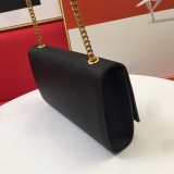 Yves Saint Laurent New Fashion Gold Logo S03613 Crossbody Bag Sizes:24x14.5x5.5CM