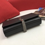Yves Saint Laurent New Fashion Silver Metal Clasp s08856 Crossbody Bag Sizes:24x15x5CM