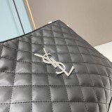 Yves Saint Laurent New Fashion Hangbag Black Shopping Bag Sizes:28x26CM