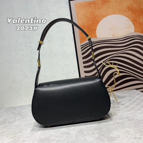 Valentino New Fashion Women's Handbag Black One shoulder Bag Sizes:27x15x8cm