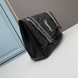Yves Saint Laurent New Fashion Rhombus Print Crossbody Bag Sizes:34x28CM