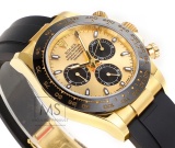 ROLEX Men's Luxury MS Trithong Diamonds Masterpiece Rear Customized Version Gold Watch