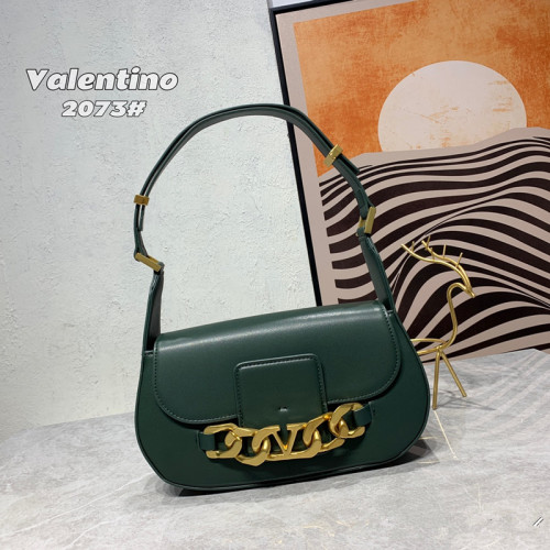 Valentino New Fashion Women's Handbag Green One shoulder Bag Sizes:27x15x8cm