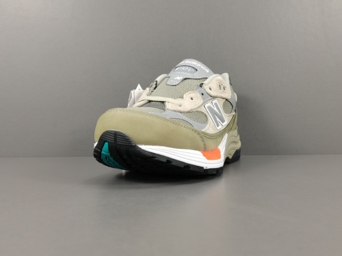 WTAPS x New Balance 992 Olive Drab Unisex Retro Casual Running Shoes Sneakers