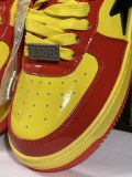 Marvel x BAPE/A/Bathing Ape Bape STA Classic Unisex Low-Top Fashion Sneakers Shoes Iron Man
