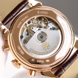 Vacheron Constantin Men's Across Multi-function The World Tourbillon Automatic Mechanical Watch