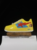 Marvel x BAPE/A/Bathing Ape Bape STA Classic Unisex Low-Top Fashion Sneakers Shoes
