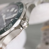 OMEGA Men 's New Fashion VS5 Green Seahorses Mechanical Watch