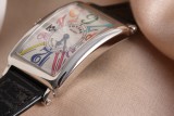 FRANCK MULLER New Fashion Long Island Wine Barrel Lady Quartz Wrist Watch