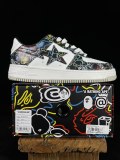 BAPE/A/Bathing Ape Bape STA Classic Unisex Low-Top Fashion Sneakers Shoes