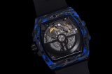 HUBLOT Men Spirit Of Big Bang Series Barrels Carbon Fiber Wrist Automatic Mechanical Watch