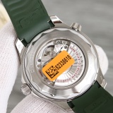OMEGA Men 's New Fashion VS5 Green Seahorses Mechanical Watch