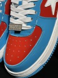 Marvel x BAPE/A/Bathing Ape Bape STA Classic Unisex Low-Top Fashion Sneakers Shoes Captain America