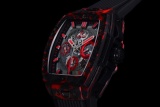 HUBLOT Men Spirit Of Big Bang Series Barrels Carbon Fiber Wrist Automatic Mechanical Watch
