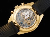 OMEGA Men 's New Fashion OB2 Panda Dial Speedmaster Chronograph Mechanical Watch
