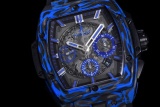 HUBLOT Men Spirit Of Big Bang Series Barrels Carbon Fiber Wrist Automatic Mechanical Watch
