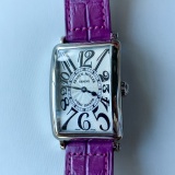 FRANCK MULLER New Fashion Long Island Wine Barrel Lady Quartz Wrist Watch