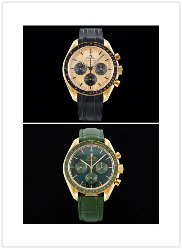 OMEGA Men 's New Fashion OB2 Panda Dial Speedmaster Chronograph Mechanical Watch